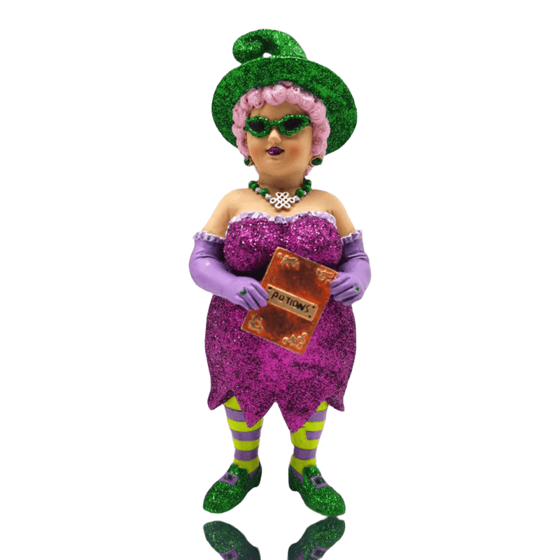 Quirks! Seasonal Decor Emeralda Which Witch Ornament by December Diamonds