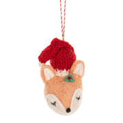 Quirks! Seasonal Decor Felted Wool Winter Pal Ornaments Set of 3