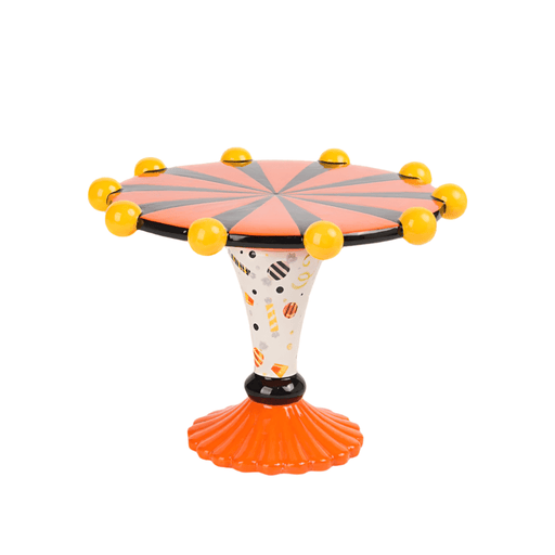 Quirks! Seasonal Decor, Halloween 10.5" Halloween Cake Plate Stand - NEW 2024 by December Diamonds