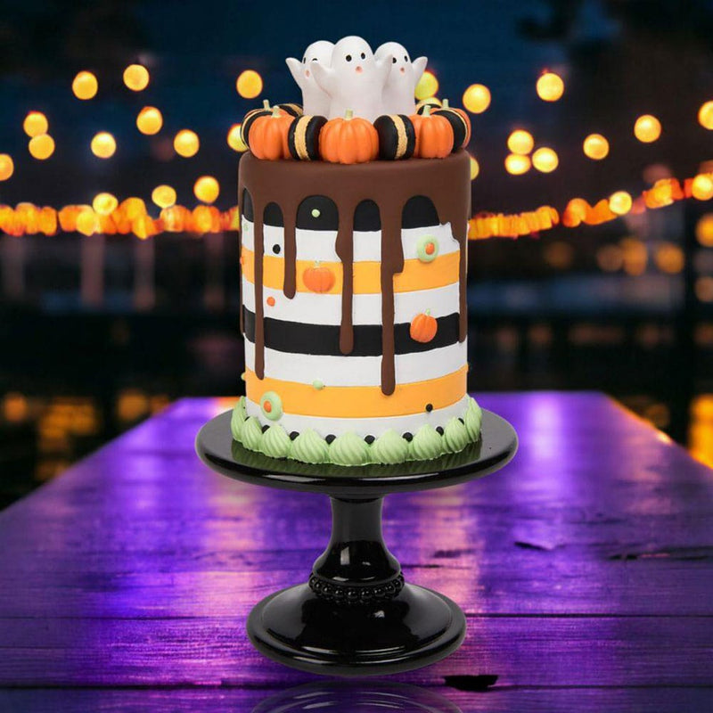 Quirks! Seasonal Decor, Halloween 15.5" Halloween Drip Cake - NEW 2024 by December Diamonds