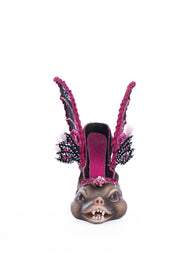 Quirks! Seasonal Decor, Halloween Bat Stiletto Tabletop Limited Edition By Katherine's Collection