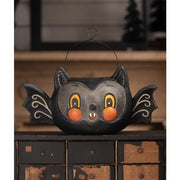 Quirks! Seasonal Decor, Halloween Batty Barnum Bucket by Johanna Parker for Bethany Lowe Designs