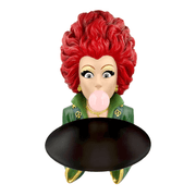Quirks! Seasonal Decor, Halloween Bubblegum Witch w/Serving Plate - NEW 2024 by December Diamonds
