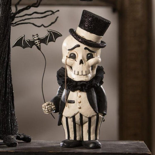 Quirks! Seasonal Decor, Halloween Dapper Desmond Skelly by Bethany Lowe Designs