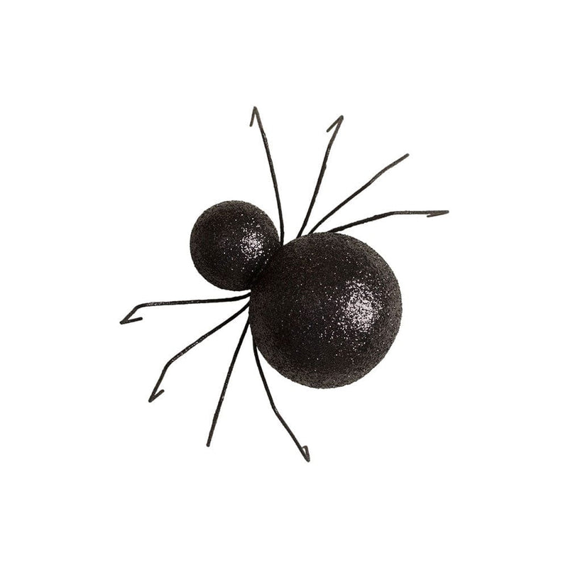 Quirks! Seasonal Decor, Halloween Glittered Spider Extra Large by Bethany Lowe Designs