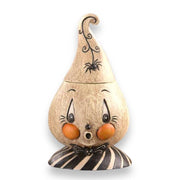 Quirks! Seasonal Decor, Halloween Morty Boo Meringue Treat Container by Johanna Parker