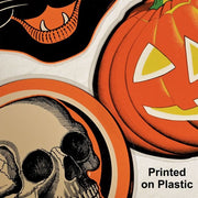 Quirks! Seasonal Decor, Halloween Plastic Vintage Halloween Cutouts Set of 3 by Beistle