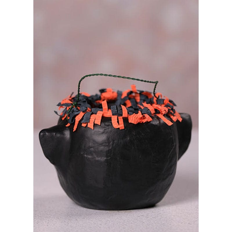 Quirks! Seasonal Decor, Halloween Tabby Bucket© Halloween Decor by Jorge de Rojas