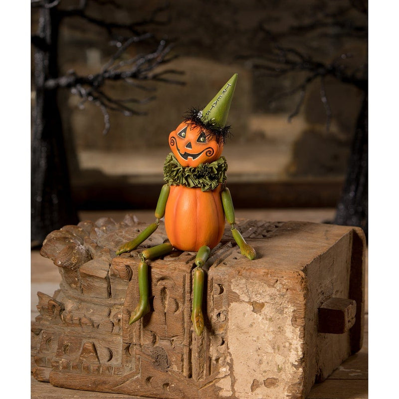 Quirks! Seasonal Decor, Halloween Treats Party Pumpkin Head by Bethany Lowe Designs