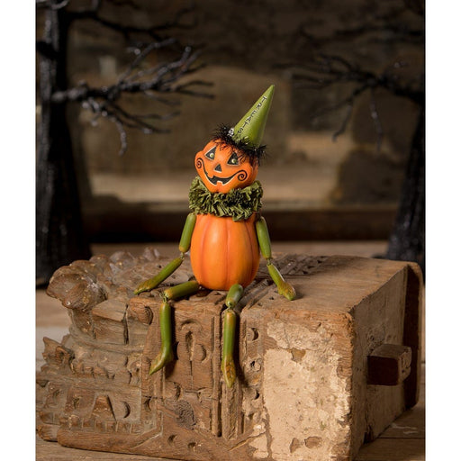 Quirks! Seasonal Decor, Halloween Treats Party Pumpkin Head by Bethany Lowe Designs