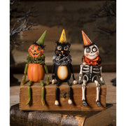 Quirks! Seasonal Decor, Halloween Treats Party Pumpkin Head by Bethany Lowe Designs