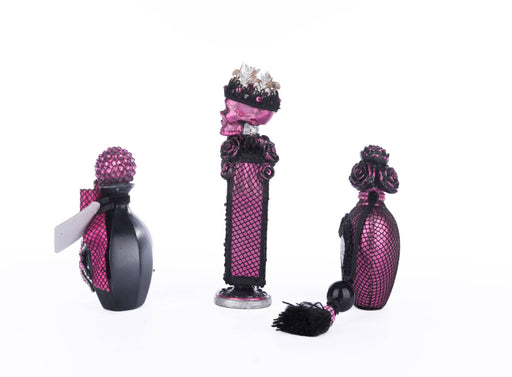 Quirks! Seasonal Decor, Halloween Vanity Potion Bottles Assortment of 3 by Katherine's Collection