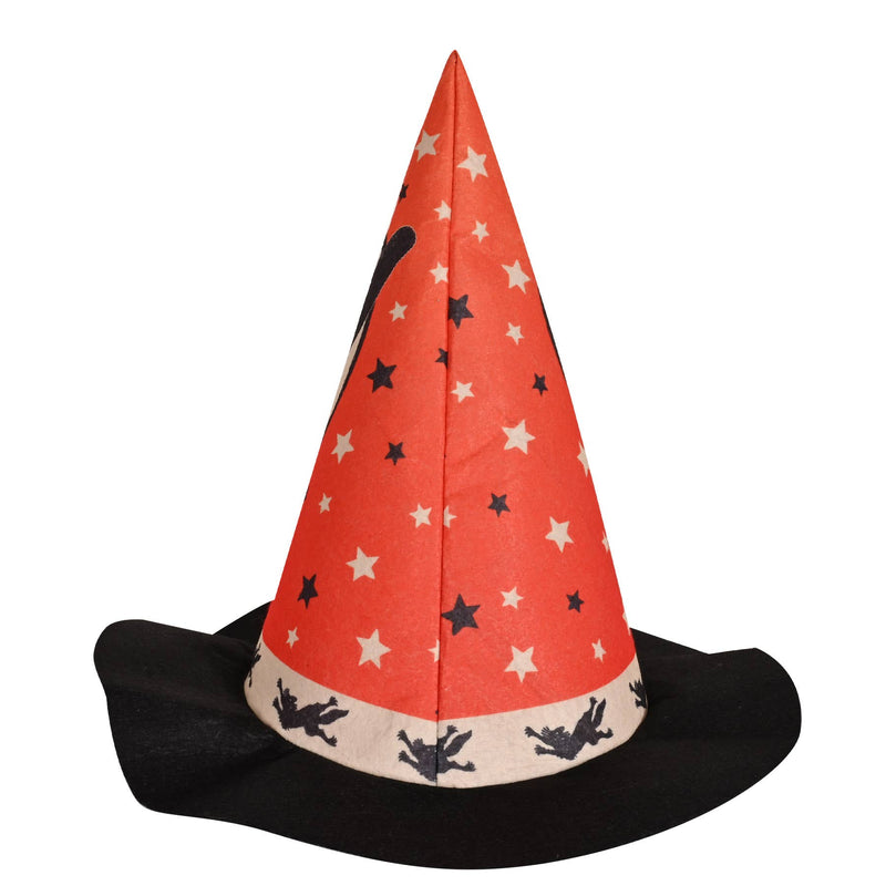 Quirks! Seasonal Decor, Halloween Vintage Halloween Felt Witch Hat by Beistle