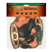 Quirks! Seasonal Decor, Halloween Vintage Halloween Jointed Cat Streamer by Beistle