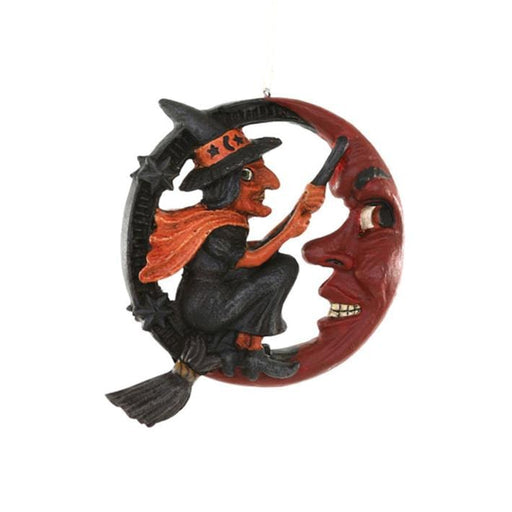 Quirks! Seasonal Decor, Halloween Vintage Halloween Moon & Witch Decor by Cody Foster & Co
