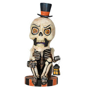 Quirks! Seasonal Decor, Halloween Waitin' on the Skelly Train Folk Art Figure by Jorge de Rojas