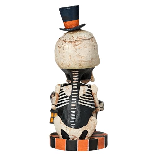 Quirks! Seasonal Decor, Halloween Waitin' on the Skelly Train Folk Art Figure by Jorge de Rojas