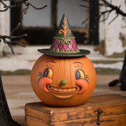 Quirks! Seasonal Decor, Halloween Witchy Orange-O-Weena by Johanna Parker for Bethany Lowe