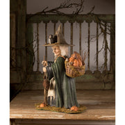 Quirks! Seasonal Decor, Halloween Woodsy Wrenna Witch by Bethany Lowe Designs