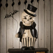 Quirks! Seasonal Decor, Halloween XL Dapper Desmond Skelly by Bethany Lowe Designs