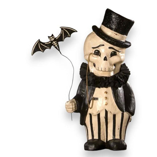 Quirks! Seasonal Decor, Halloween XL Dapper Desmond Skelly by Bethany Lowe Designs