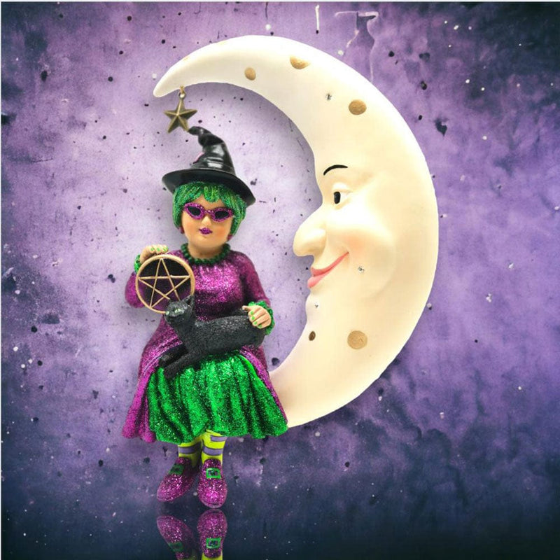 Quirks! Seasonal Decor Minerva Which Witch Ornament by December Diamonds