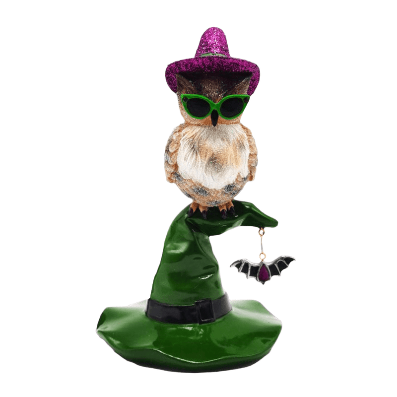 Quirks! Seasonal Decor Prudence The Owl Which Witch Ornament by December Diamonds