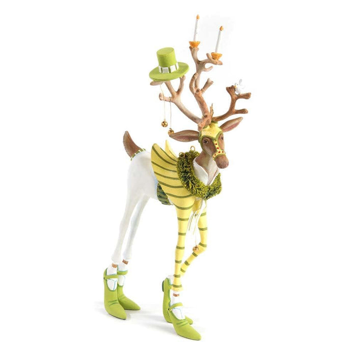 Quirks! Seasonal & Holiday Decorations Dash Away Prancer Reindeer Figure by Patience Brewster