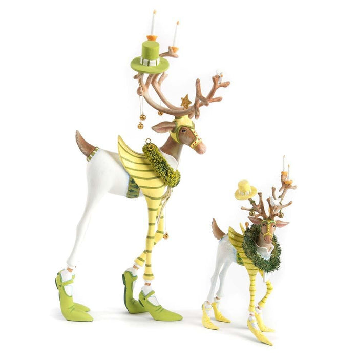 Quirks! Seasonal & Holiday Decorations Dash Away Prancer Reindeer Figure by Patience Brewster