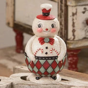 Quirks! Seasonal & Holiday Decorations Double Cane Conrad Jar by Johanna Parker for Bethany Lowe