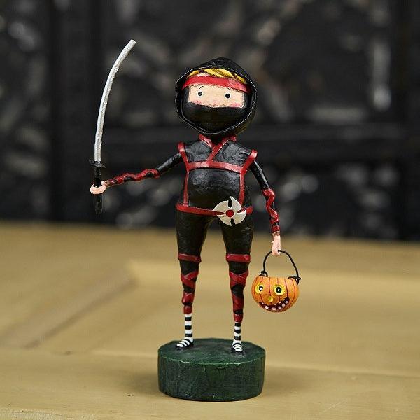 Quirks! Seasonal & Holiday Decorations Lil' Ninja Halloween Figurine by Lori Mitchell RETIRED