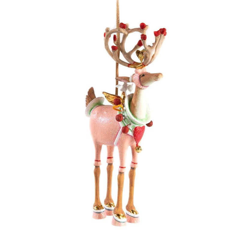 Quirks! Seasonal & Holiday Decorations MINI Dash Away Reindeer Ornaments SOLD INDIVIDUALLY by Patience Brewster