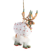 Quirks! Seasonal & Holiday Decorations MINI Dash Away Reindeer Ornaments SOLD INDIVIDUALLY by Patience Brewster