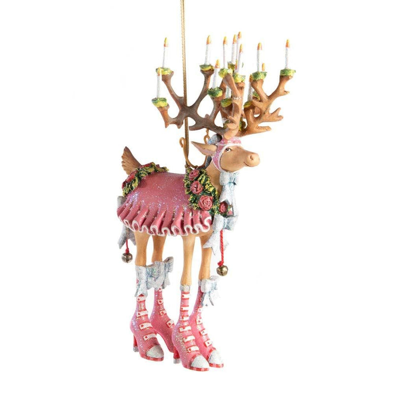 Quirks! Seasonal & Holiday Decorations MINI Dash Away Reindeer Ornaments SOLD INDIVIDUALLY by Patience Brewster