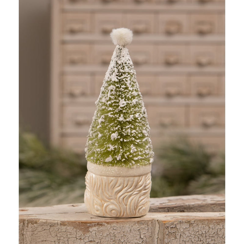 Quirks! Seasonal & Holiday Decorations Tree Santa Pastel Green by Bethany Lowe Designs