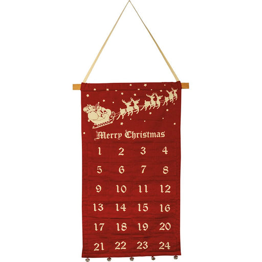 Quirks! Seasonal & Holiday Decorations Vintage Inspired Felt Christmas Wall Countdown