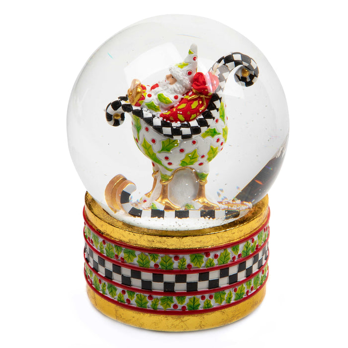 Quirks! Snow Globes Dash Away Sleigh Snow Globe by Patience Brewster