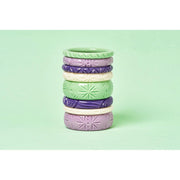 Quirks! Splendette Wide Tea Heavy Carve Bangle by Splendette