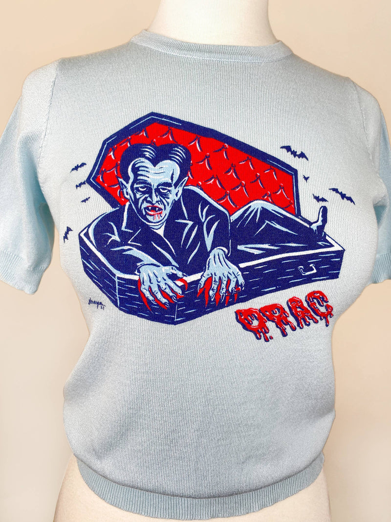 Quirks! Sweaters Drac short sleeve Sweater