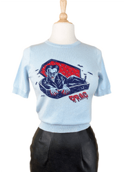 Quirks! Sweaters Drac short sleeve Sweater