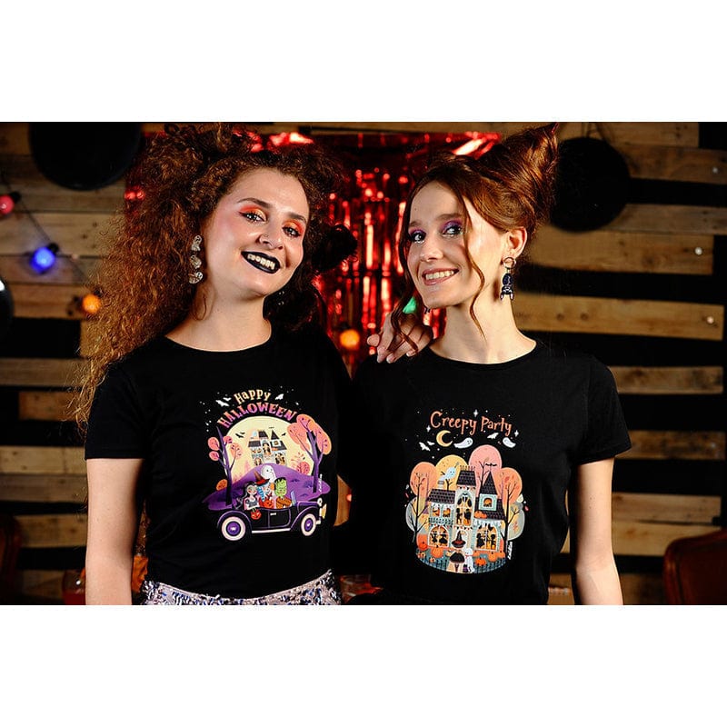 Quirks! T-shirt Creepy Party T-shirt by Laliblue