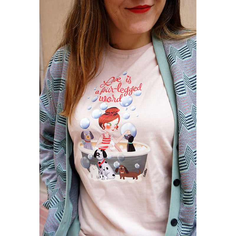 Quirks! T-shirt Dog Lover T-Shirt by Laliblue