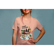 Quirks! T-shirt Haunted Water Park T-shirt by Laliblue