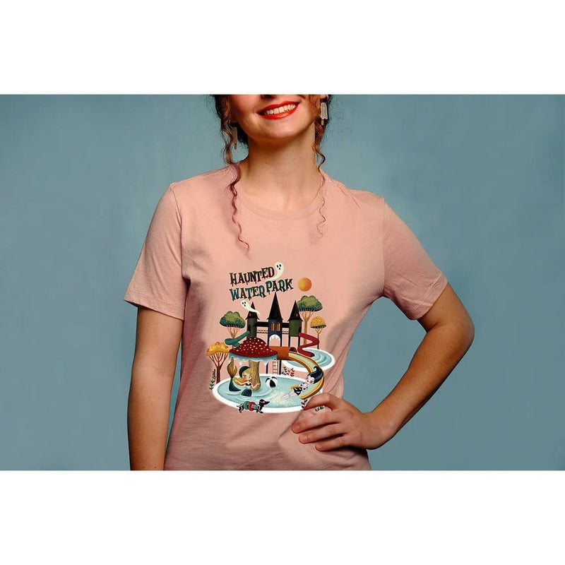 Quirks! T-shirt Haunted Water Park T-shirt by Laliblue
