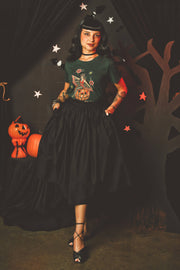 Quirks! T-shirt October Child Fitted Tee in Forest Green