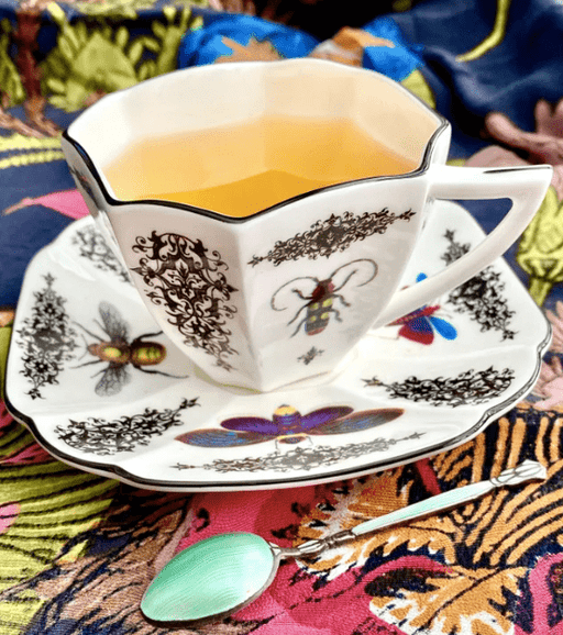 Quirks! tea cup Belle du Jour Teacup and Saucer by Miss Havisham