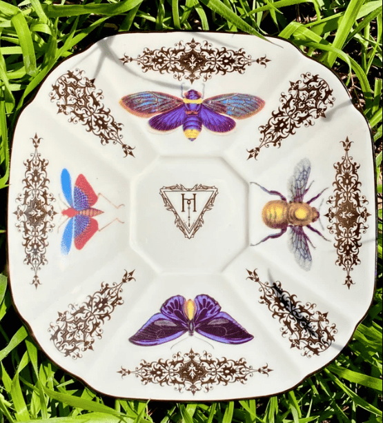 Quirks! tea cup Belle du Jour Teacup and Saucer by Miss Havisham