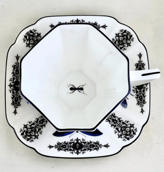 Quirks! tea cup Belle du Jour Teacup and Saucer by Miss Havisham