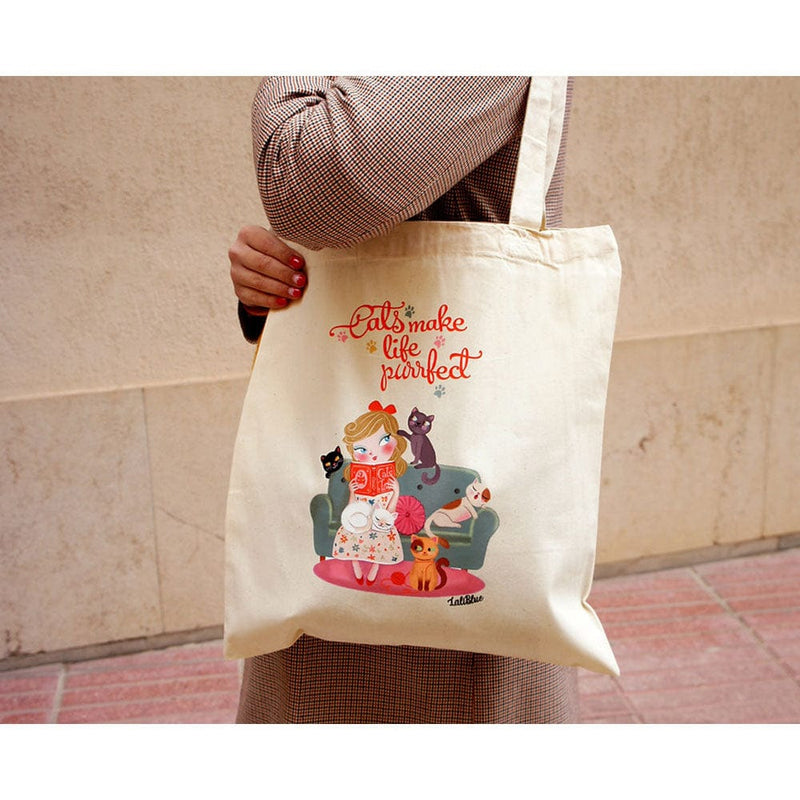 Quirks! Tote Bag Tote Bag Cat Lover by Laliblue
