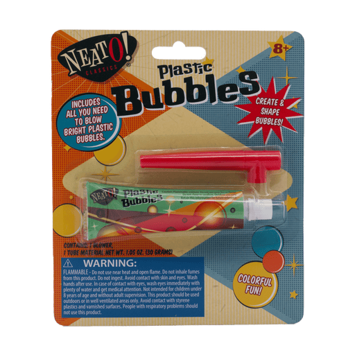 Quirks! toy Neato! Plastic Bubbles Retro Classic